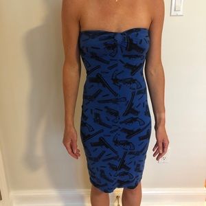 Betsey Johnson Gun Column Dress